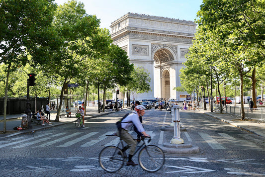 Riding in Paris