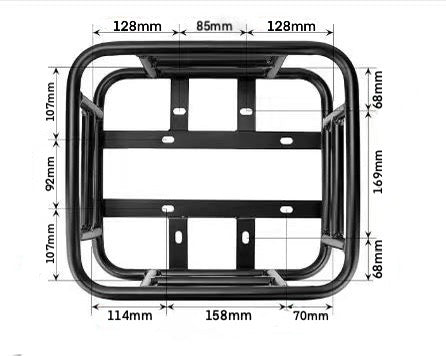 Panier de vélo arrière